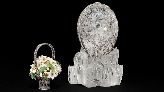 «Зимнее яйцо» Фаберже будет быть продано на аукционе за $26 млн