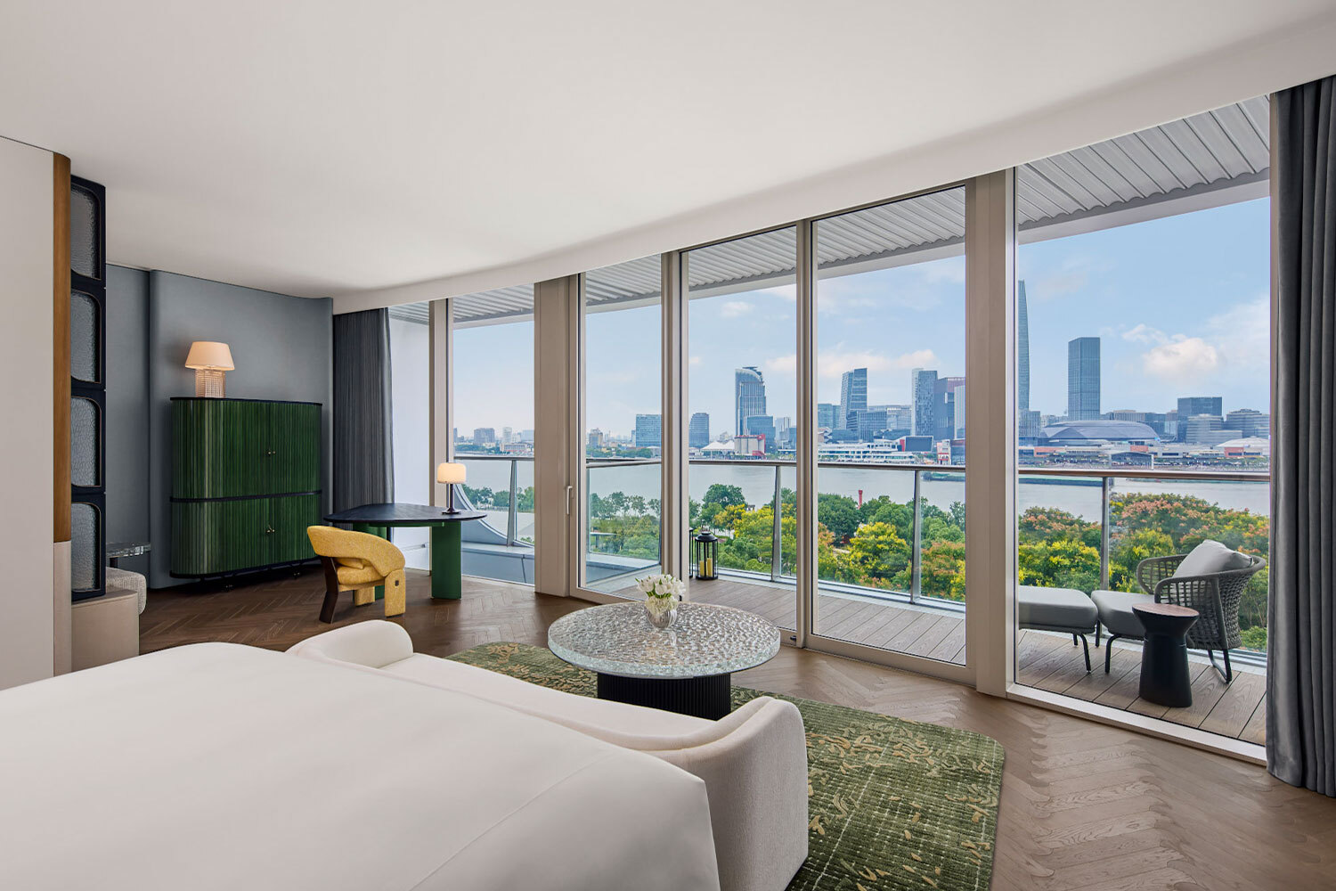 Оазис в мегаполисе: новый Waldorf Astoria на берегу Хуанпу