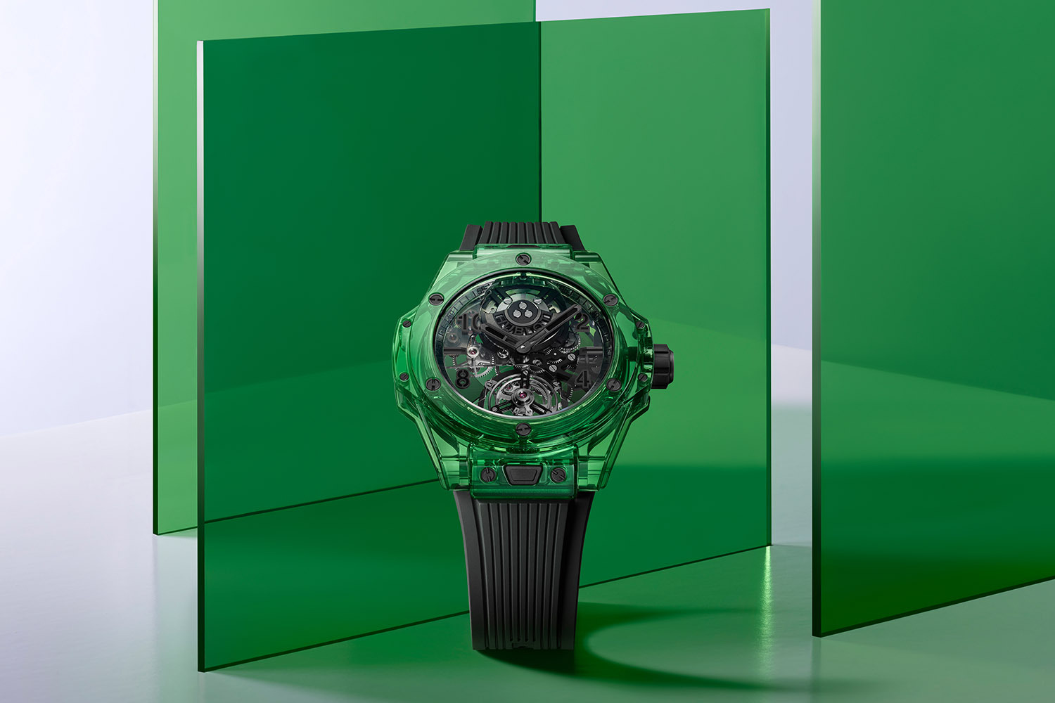 Модель Big Bang Tourbillon Automatic Green SAXEM