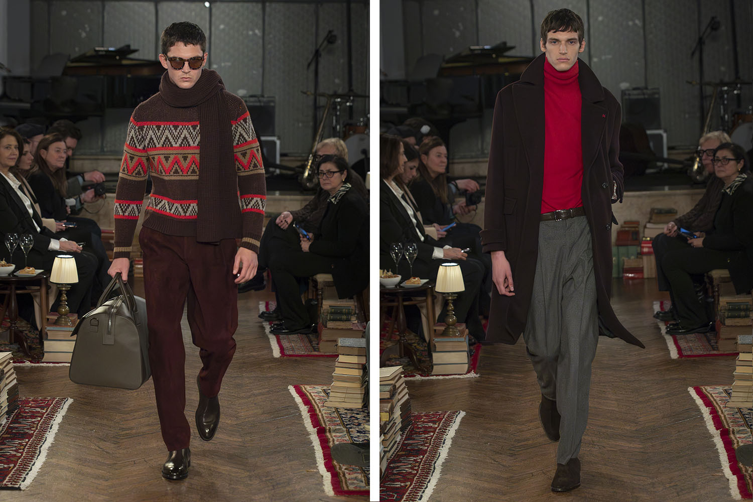 Образы из коллекции Isaia осень-зима 2025