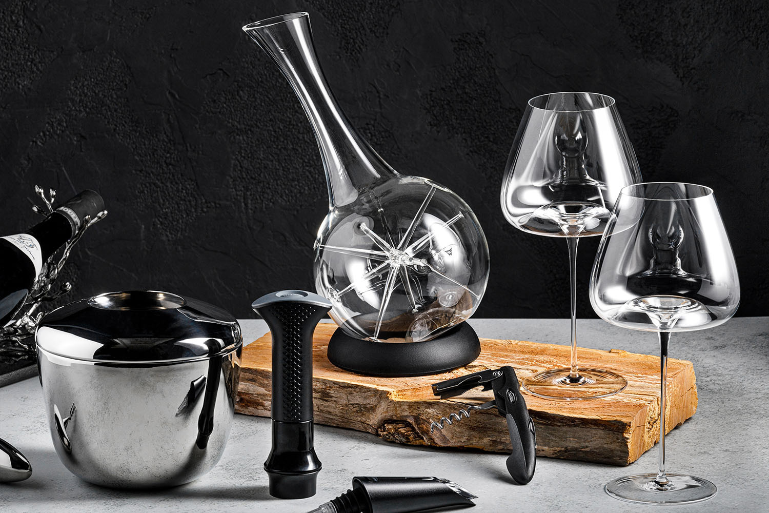 Коллекция «Вижн» создана из бессвинцового хрустального стекла