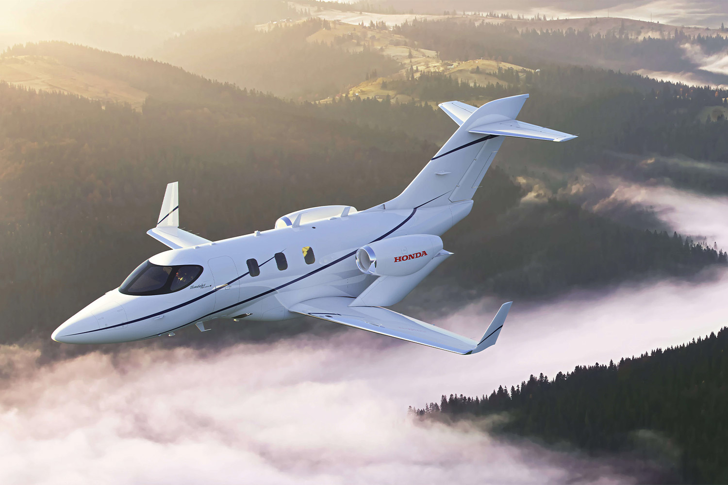 Запасной вариант: самолеты HondaJet смогут совершать посадку без пилота