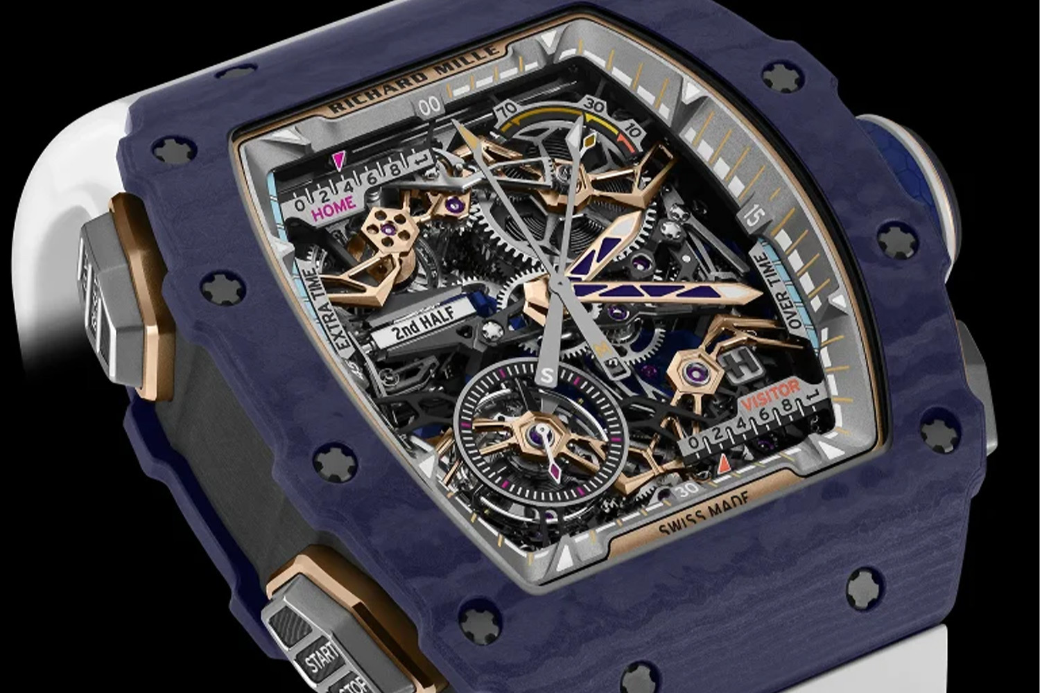 Часы для тех, кто живет футболом: как новые Richard Mille считают весь матч