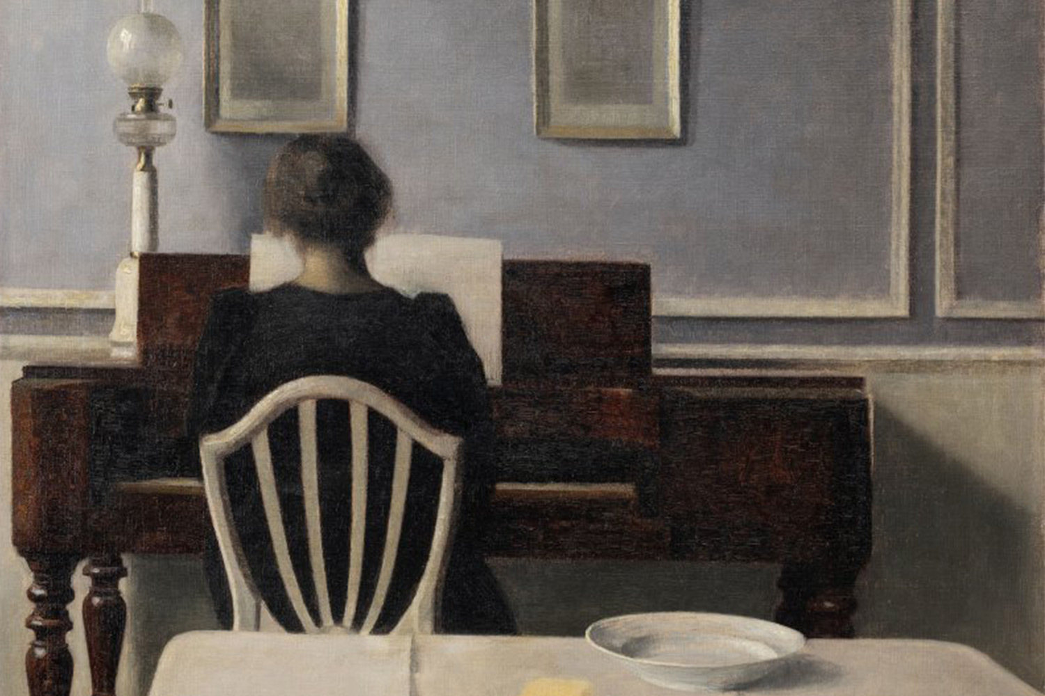 Симфония в сером: выставка Вильгельма Хаммерсхёя в Мадриде