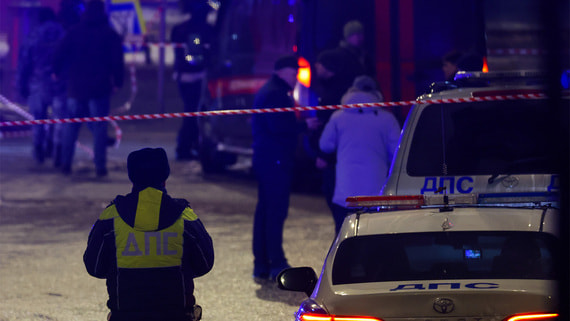 СК: причиной взрыва возле машины ГАИ в Москве стал самоподрыв