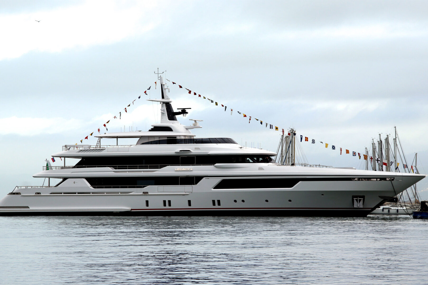 Яхта Legacy 4 от Codecasa: трансатлантическая роскошь без компромиссов