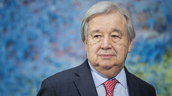 Генсек ООН призвал к деэскалации на Ближнем Востоке