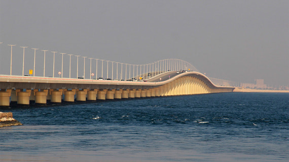 Дрон атаковал мост короля Фахда между Саудовской Аравией и Бахрейном