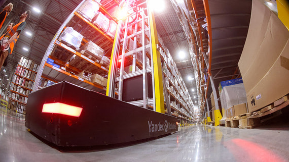 Владелец сети "Винлаб" закупил роботов "Яндекса" на свои склады