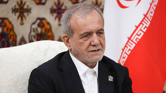 Песков: Путин и Пезешкиан не обсуждали возобновление переговоров Ирана с США