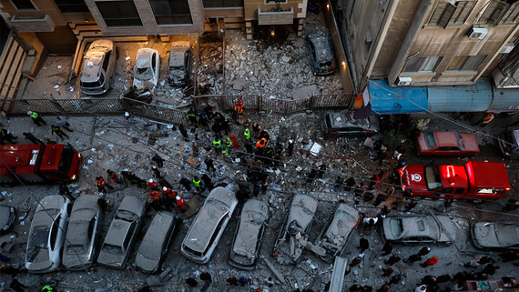 Число погибших в Ливане при ударах Израиля достигло 570 человек