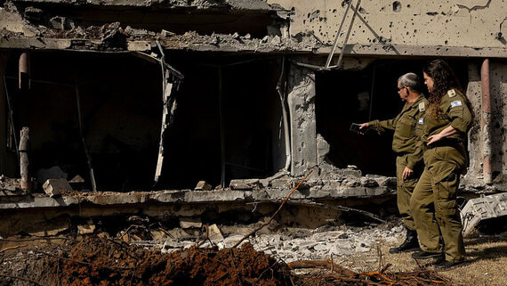 При ударе по северу Израиля пострадали почти 60 человек