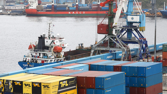 Морское контейнерное сообщение со странами Персидского залива почти прервалось