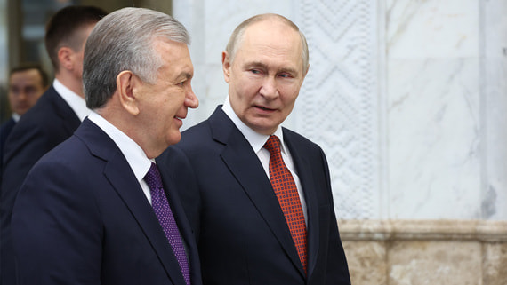 Путин по телефону обсудил с президентом Узбекистана совместные проекты