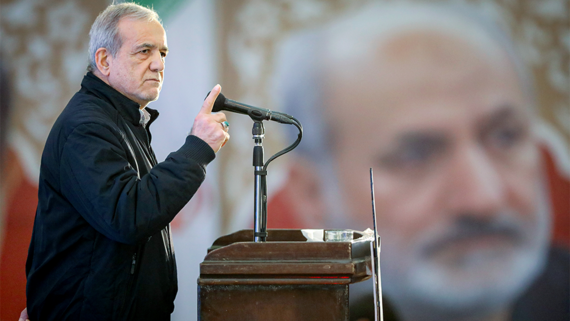 Пезешкиан на русском языке поблагодарил Россию за поддержку Ирана