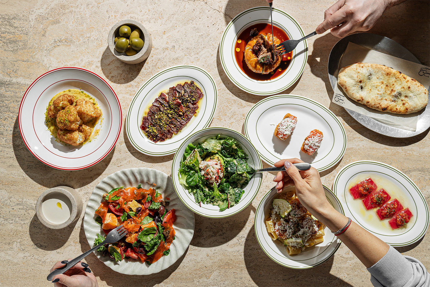 Lúwo: современная греческая кухня с восточными акцентами