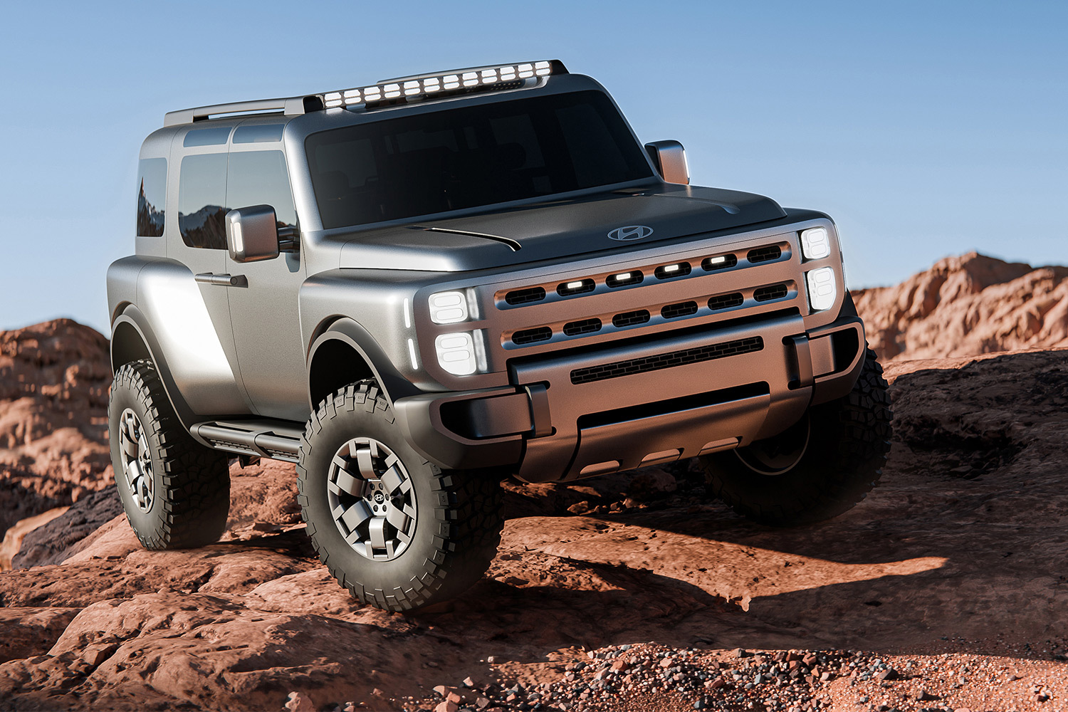 Первый рамный Hyundai: внедорожник Boulder пока остается концептом