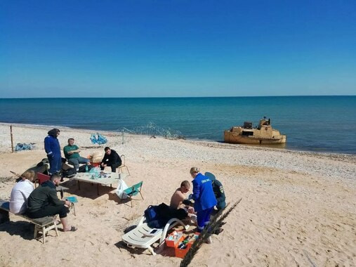 В Азовском море потерпел крушение сухогруз