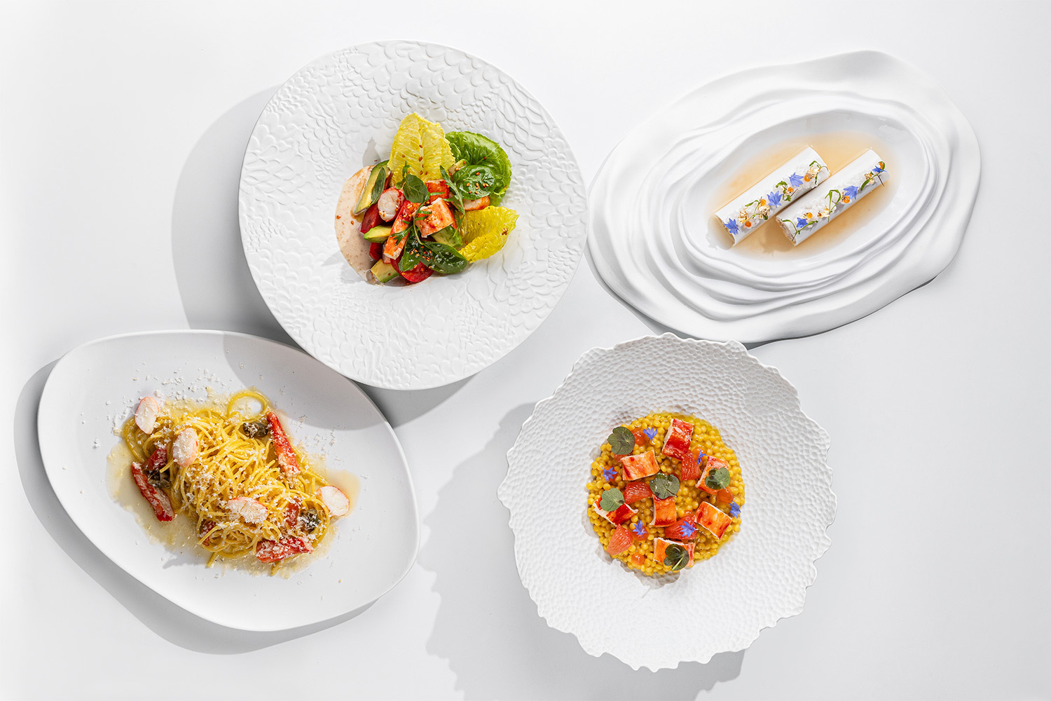 В главной роли — краб: сезонное меню в Modus