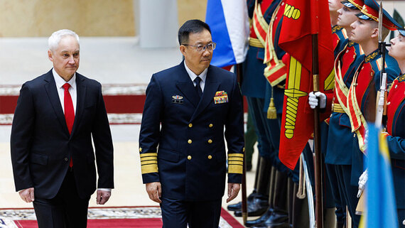 Белоусов провел переговоры с министром обороны Китая
