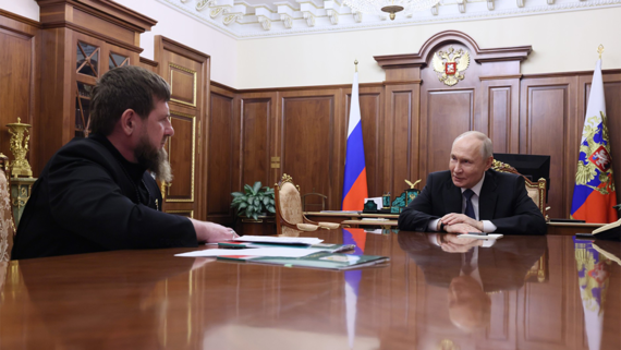 Путин обсудил с Кадыровым подготовку к выборам в Чечне