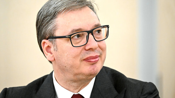 Вучич передал Путину через посла поздравление с Днем Победы