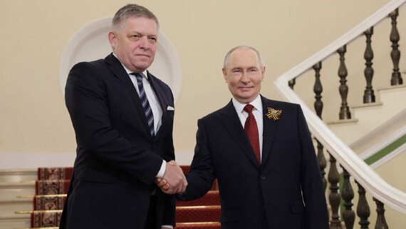 Путин встретился с Фицо в Кремле