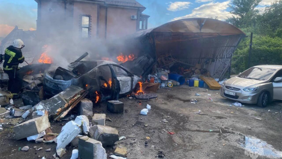 Под завалами дома в Липецке обнаружено тело погибшего