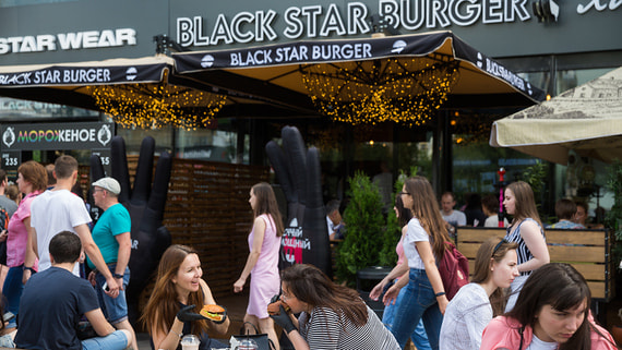 В Москве почти не осталось ресторанов Black Star Burger