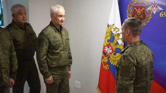 Белоусов проинспектировал группировку войск «Север» и вручил награды бойцам