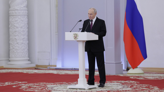 Путин: Россия готова к переговорам на базе Стамбула и с учетом реалий на земле