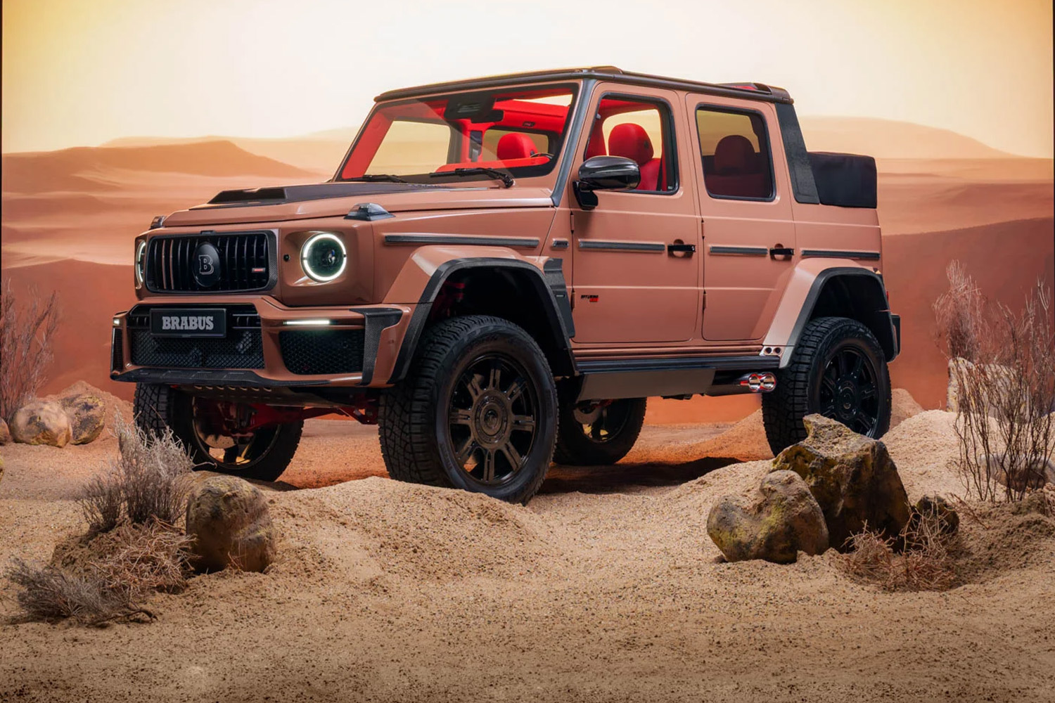 Эксклюзивный кабриолет: Brabus показал G-класс без крыши