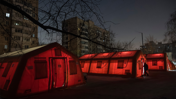 Более 75% Киева осталось без света