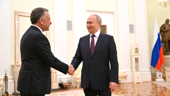 Путин начал встречу с Уиткоффом в Кремле