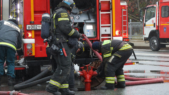 Пожар в портовом терминале на Кубани полностью потушен