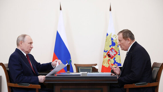 Путин обсудил с главой Ленобласти защиту неба от ударов БПЛА