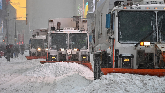 В США 30 человек погибли из-за зимней бури