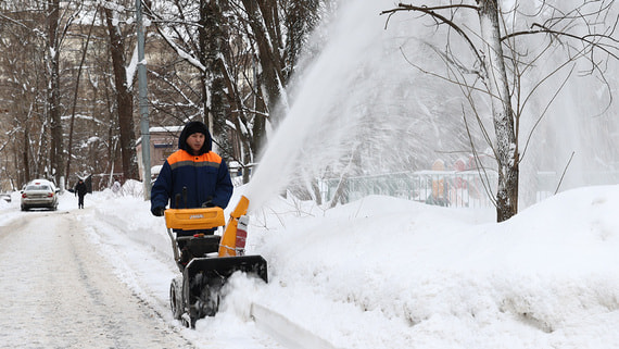 Высота сугробов в Москве достигла 60 см