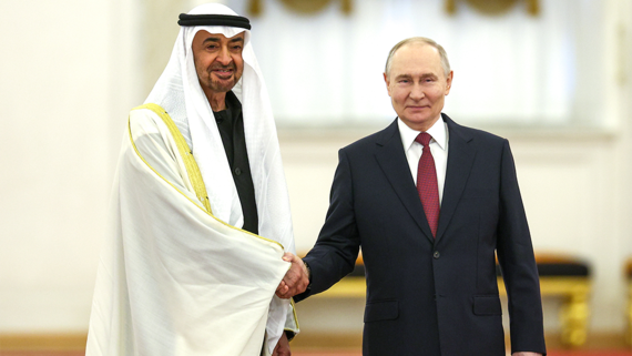 Путин: Москва ценит вклад ОАЭ в проведение обменов между РФ и Украиной